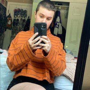 Forever 21 long sleeve mock neck